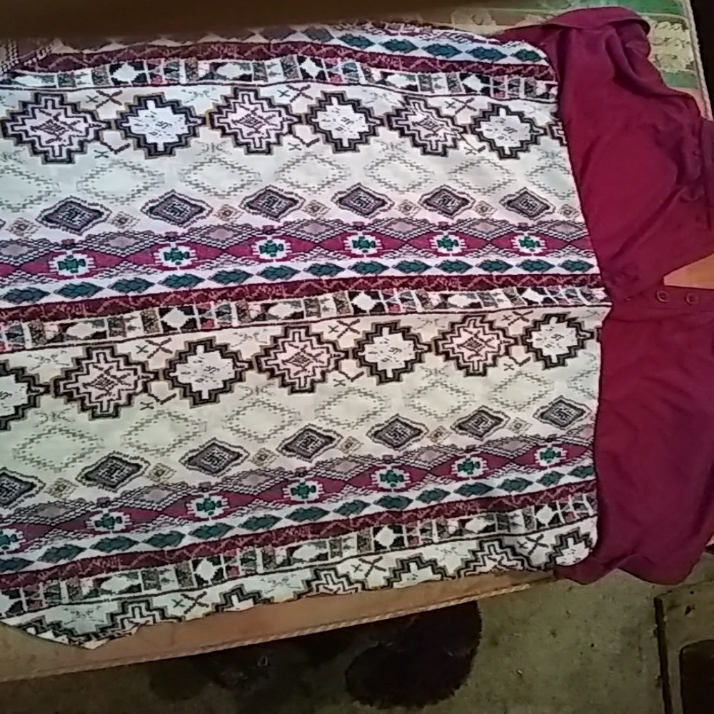 Cute pattern shirt
